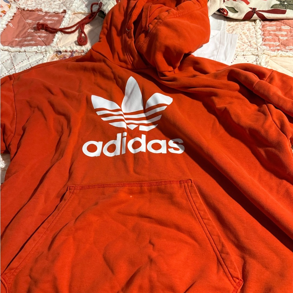 Men’s XL Adidas Vibrant Orange Sweatshirt pullover